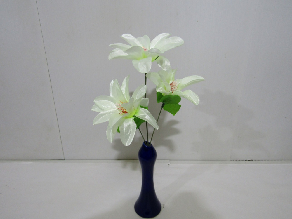 Искус. цветы-срезка белые 33с м(S1159)