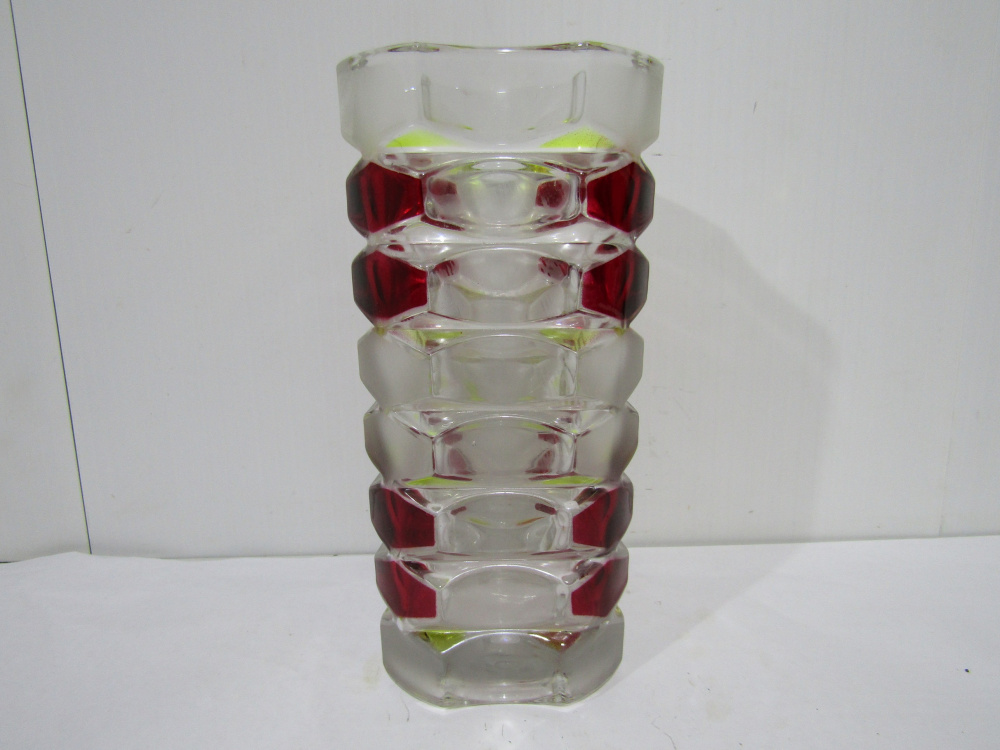 Стеклянные настольные вазы 25см (S1655)