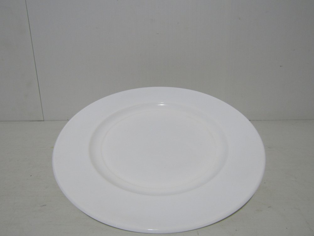 Стеклокерамика тарелка 30 см белая (S434)